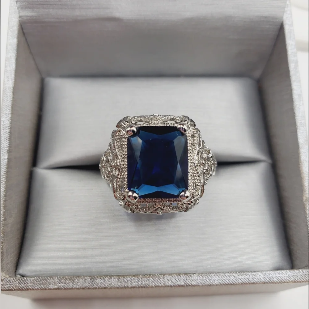 Blue Sapphire Ring